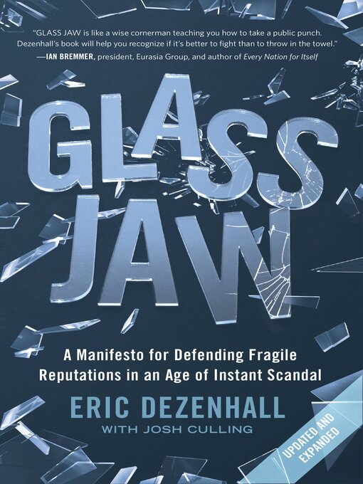 Title details for Glass Jaw by Eric Dezenhall - Wait list